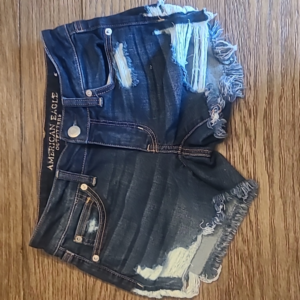 American eagle jean shorts